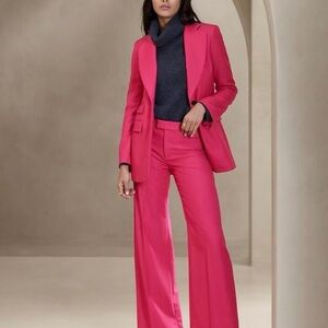 Banana Republic pink lido trousers
